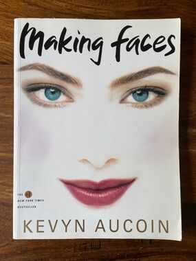 MAKING FACES Softcover Book by Makeup Artist Make-up Expert Kevyn Aucoin